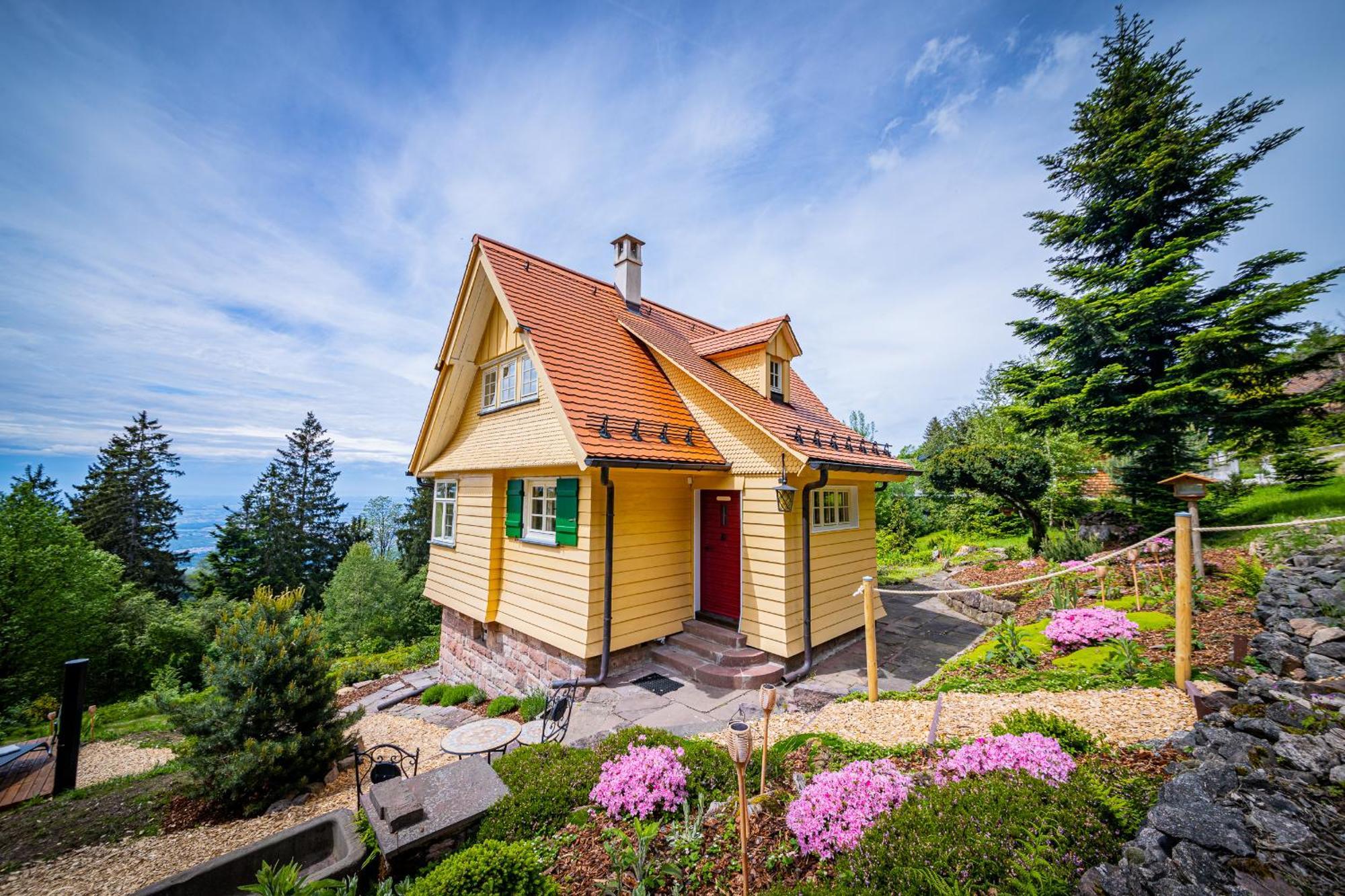 Sonnenhaeusle - Natur. Fernblick. Panorama-Sauna. Sasbachwalden Dış mekan fotoğraf