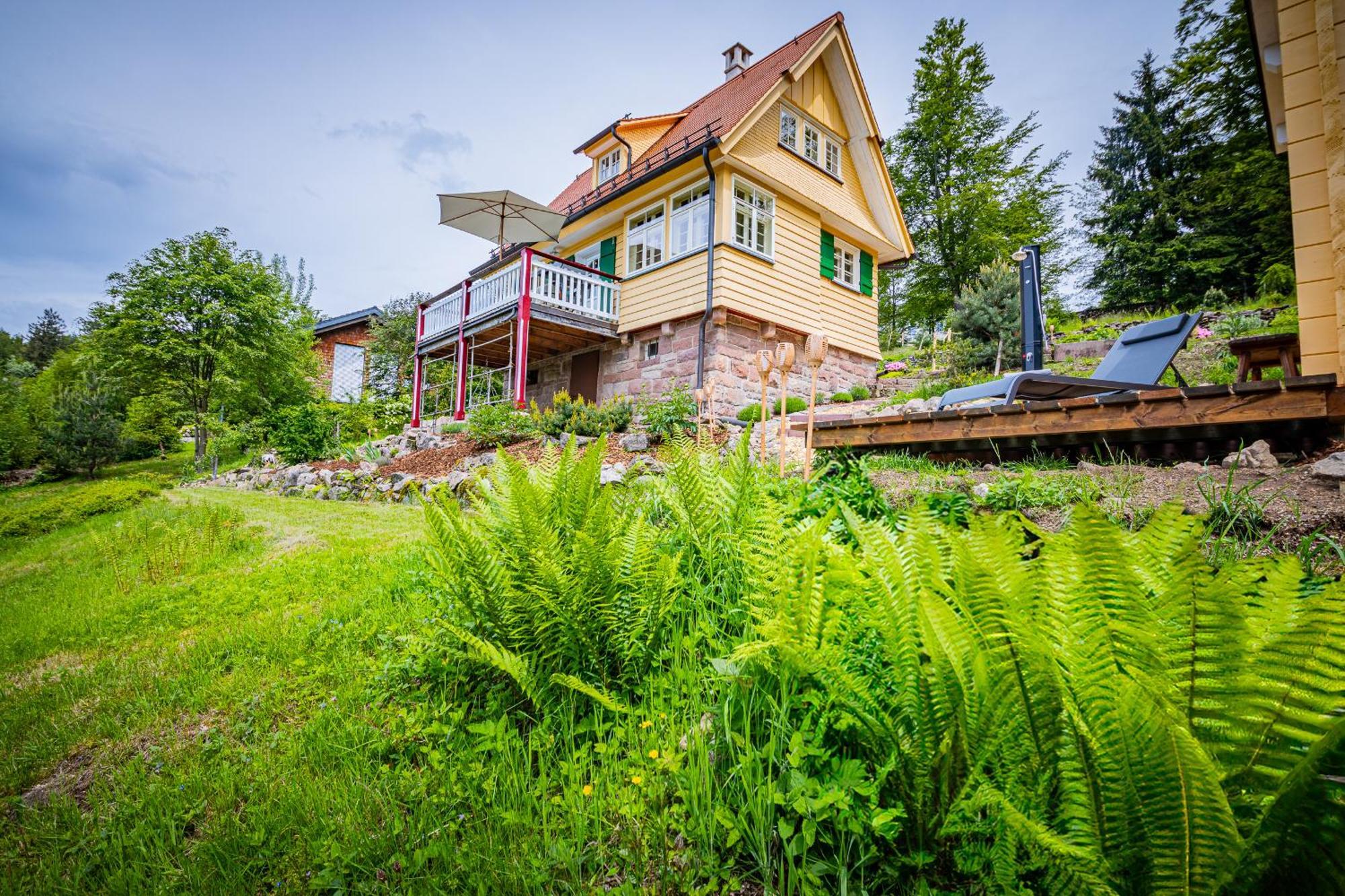 Sonnenhaeusle - Natur. Fernblick. Panorama-Sauna. Sasbachwalden Dış mekan fotoğraf
