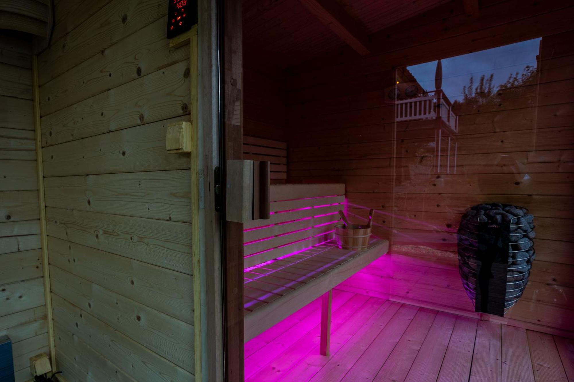 Sonnenhaeusle - Natur. Fernblick. Panorama-Sauna. Sasbachwalden Dış mekan fotoğraf
