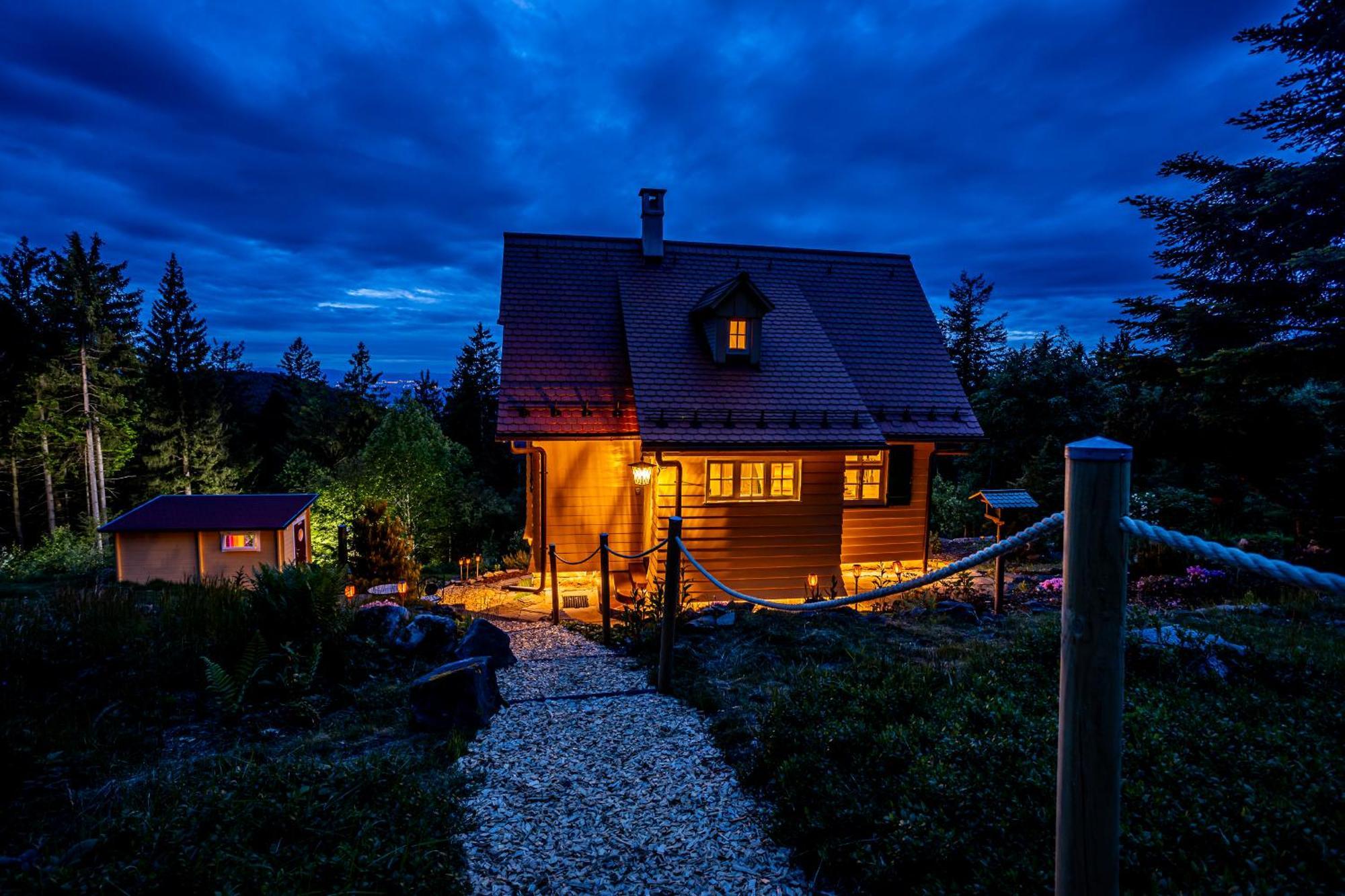 Sonnenhaeusle - Natur. Fernblick. Panorama-Sauna. Sasbachwalden Dış mekan fotoğraf