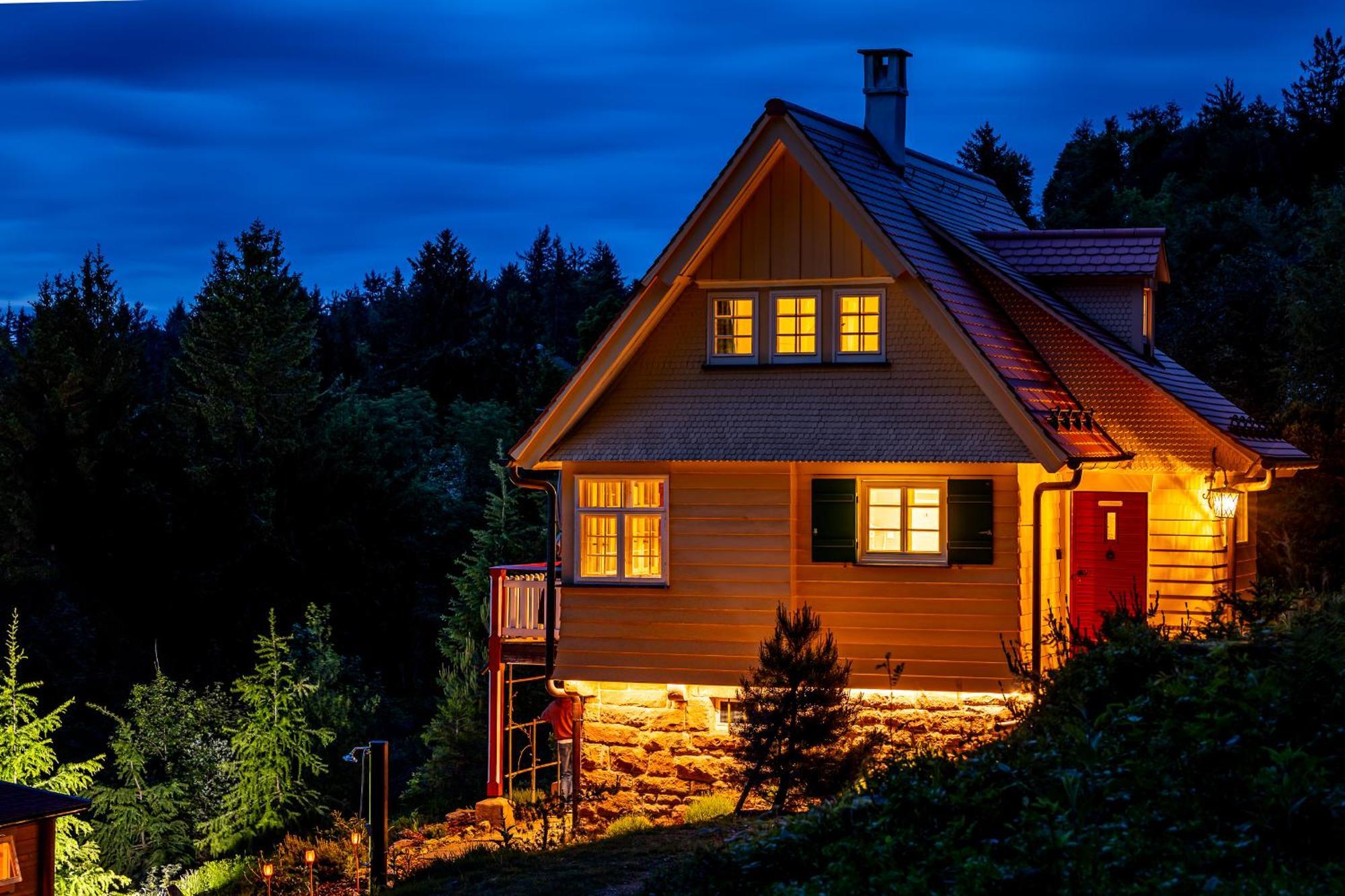 Sonnenhaeusle - Natur. Fernblick. Panorama-Sauna. Sasbachwalden Dış mekan fotoğraf