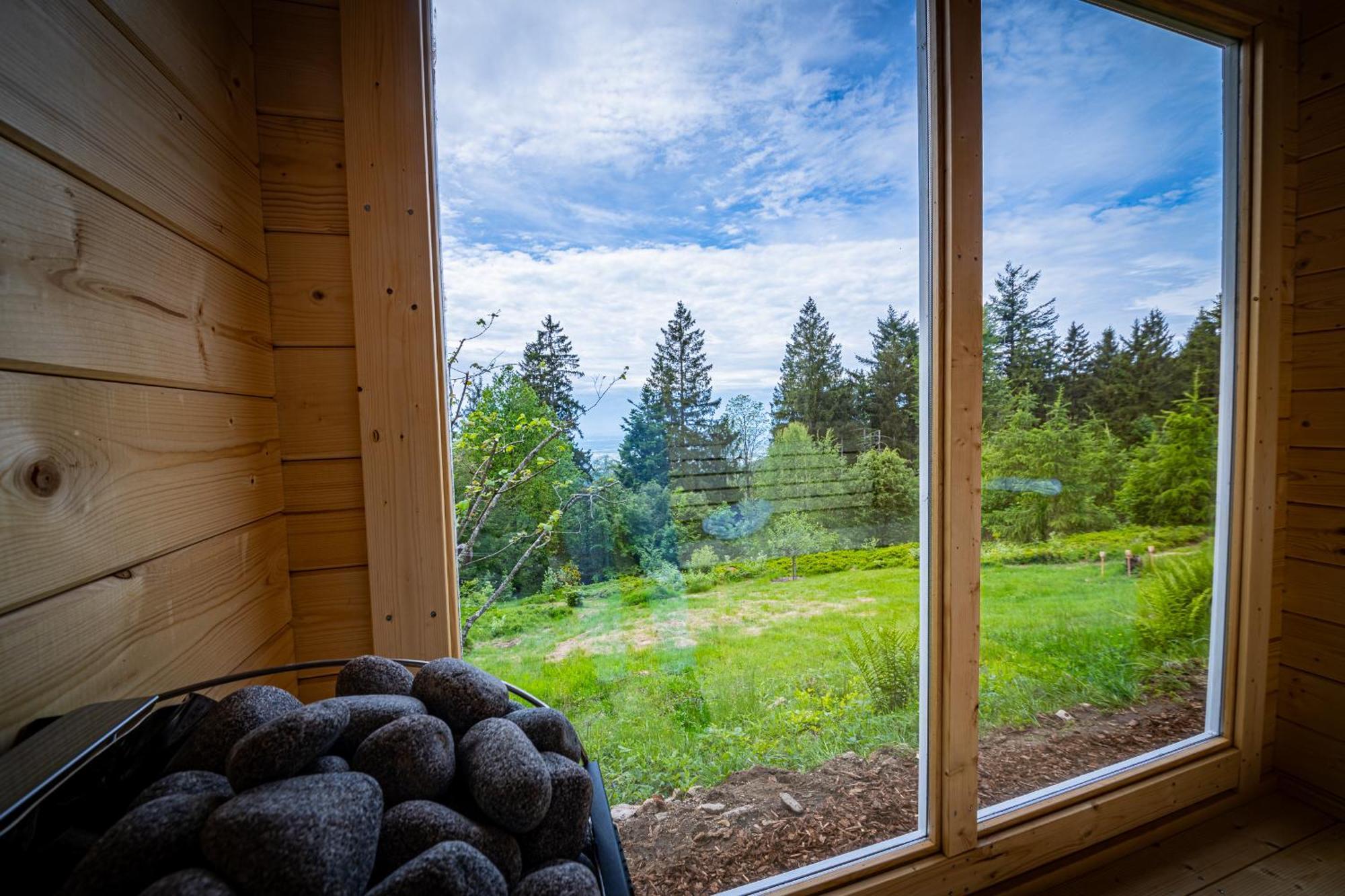 Sonnenhaeusle - Natur. Fernblick. Panorama-Sauna. Sasbachwalden Dış mekan fotoğraf